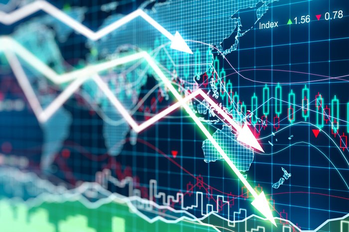 Financial markets crashing down