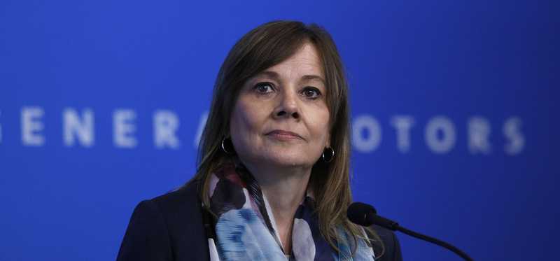 General Motors CEO Mary Barra.