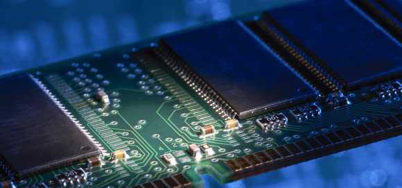 A memory chip.