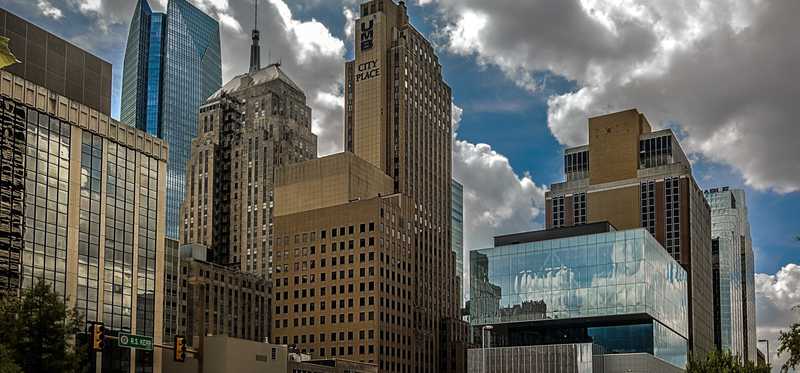 Downtown Oklahoma City, Oklahoma.