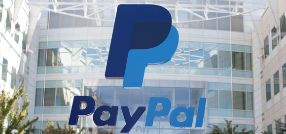 Exterior of PayPal's headquarters