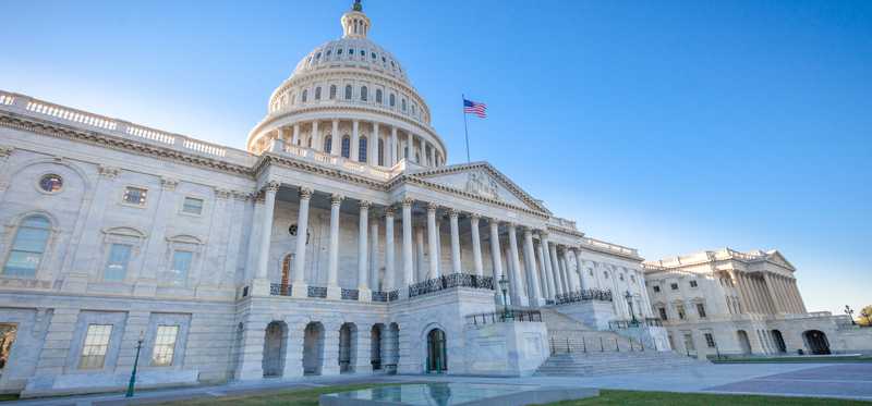 The U.S. Capitol building.