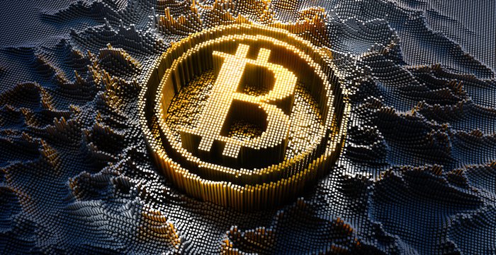 Bitcoin illustration.