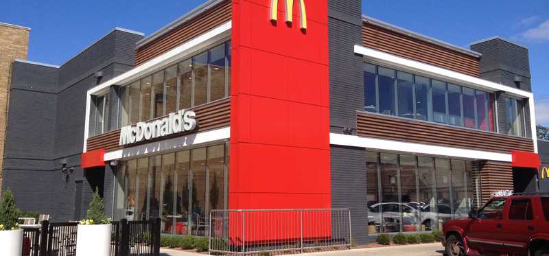 A McDonald's store.