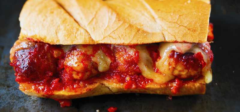 A meatball sub.