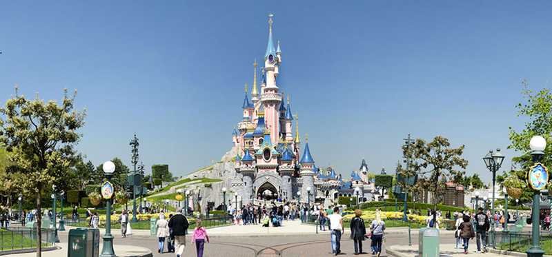 Disney theme park Magic Kingdom.