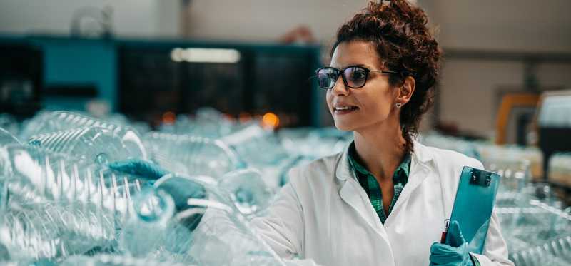 Danimer Scientific employee at work