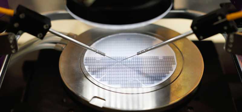 Semiconductor production equipment.