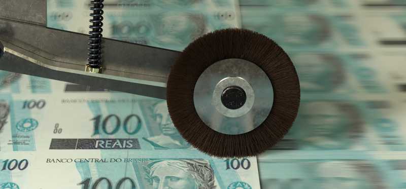 Brazilian currency.