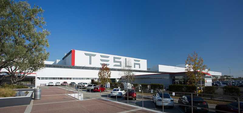 Tesla Gigafactory.