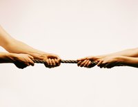 tug of war rope - blockchain