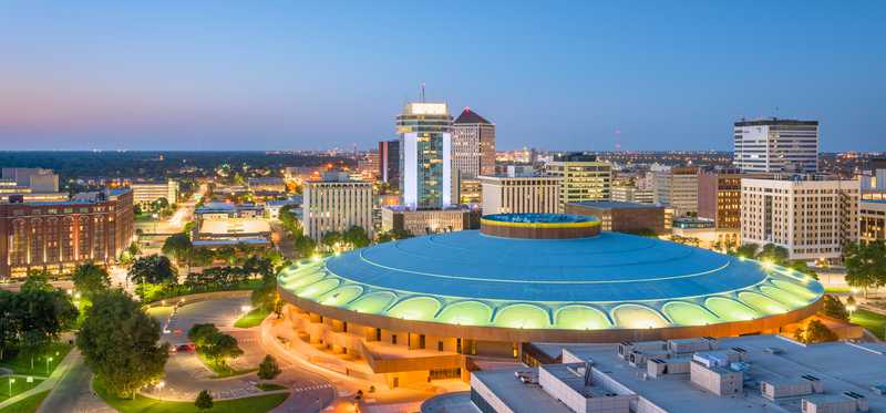 Wichita, KS skyline