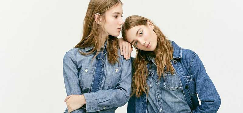 Young women in denim for J.Crew