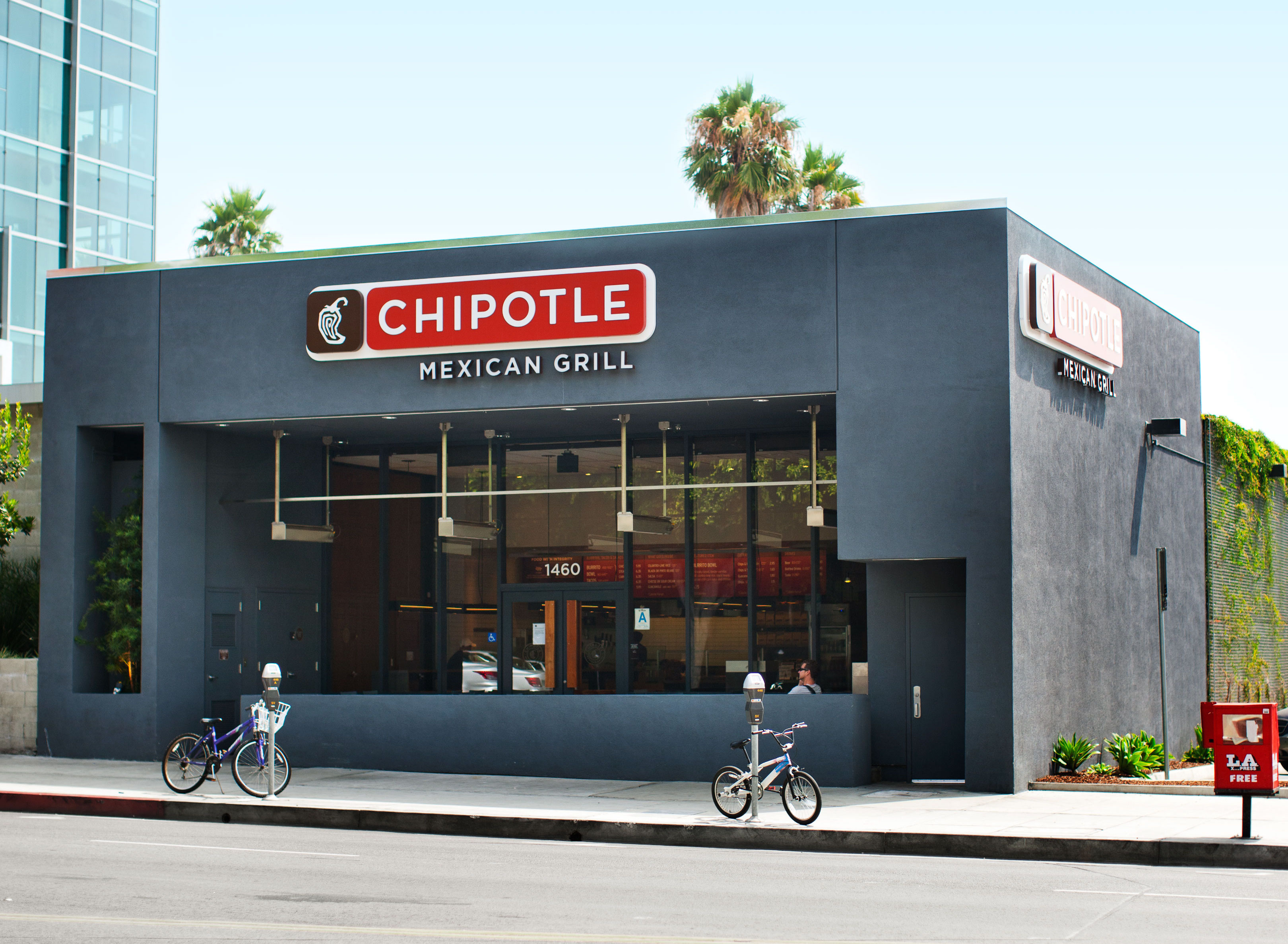 Chipotle Mexican Grill storefront.
