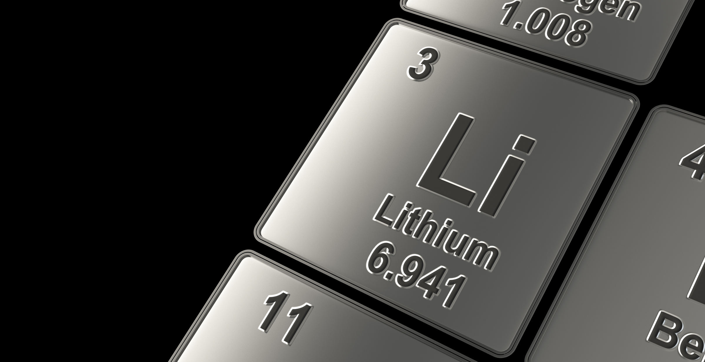 Lithium on the periodic table Lithium on the periodic table.