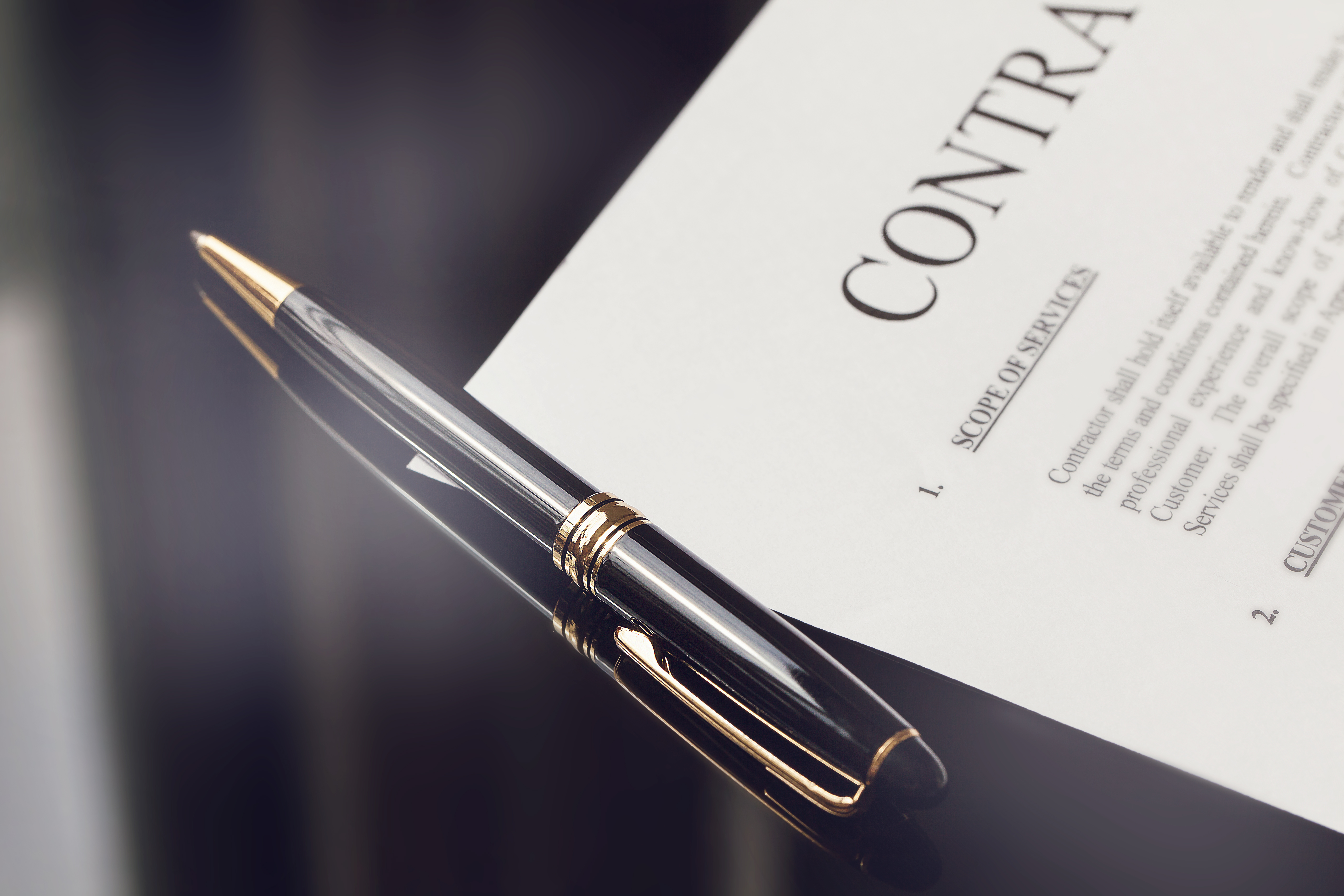 Contract with scope of services Contract with scope of services.