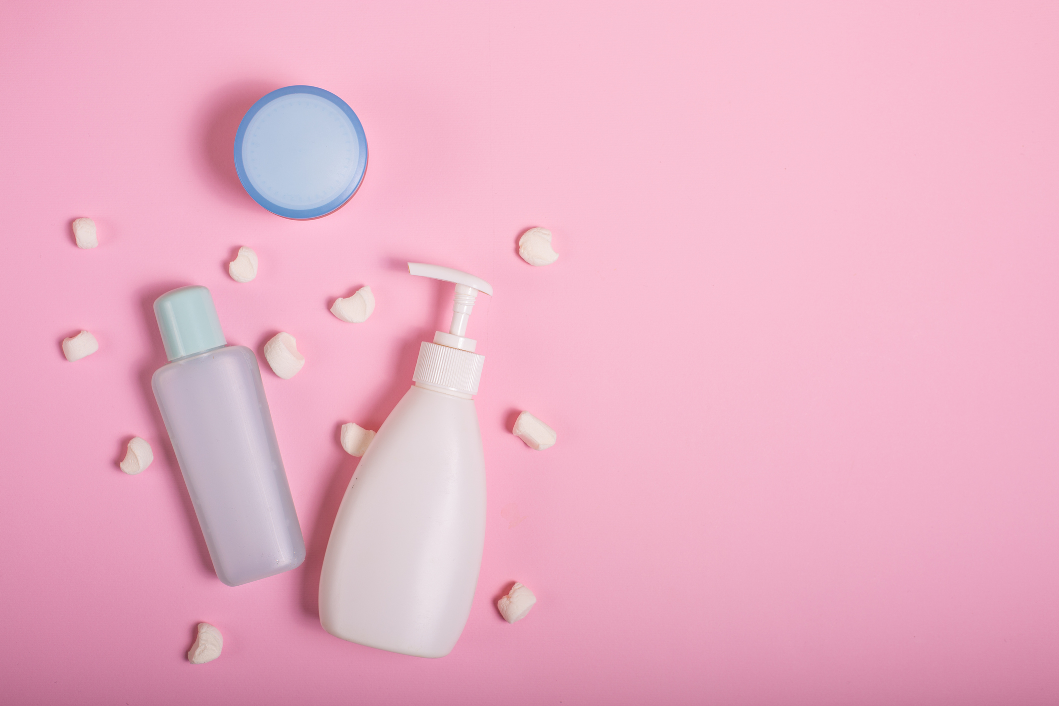 Generic Empty lotion and pill bottles