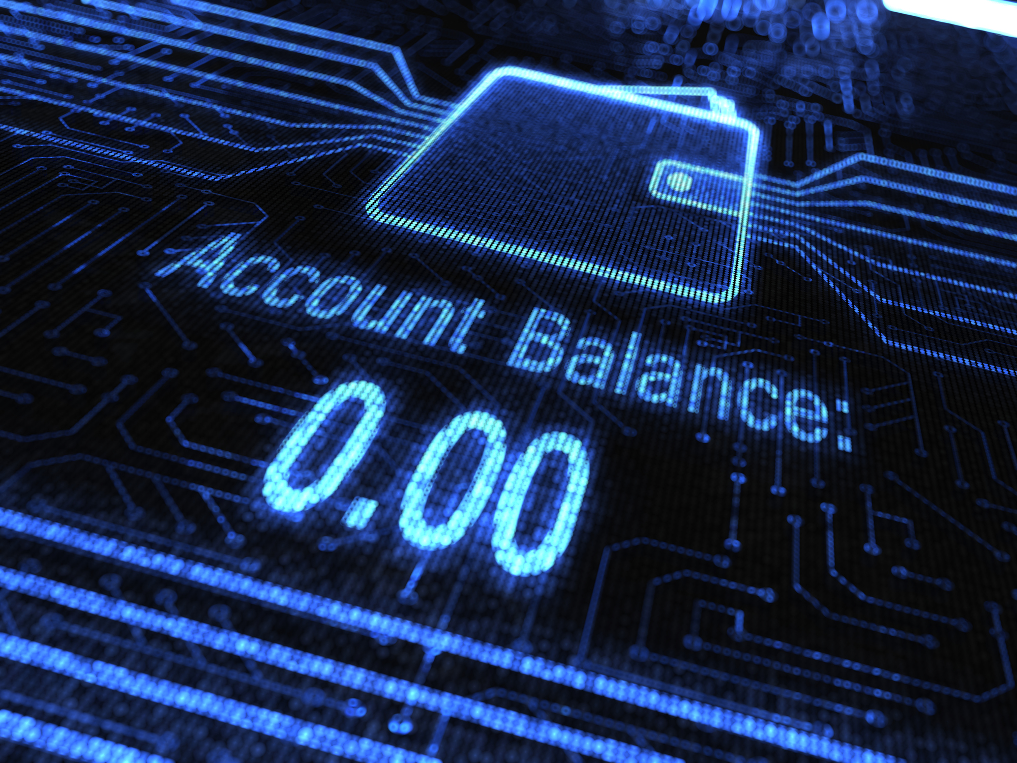 Getty - account balance zero broke no savings investments.jpg