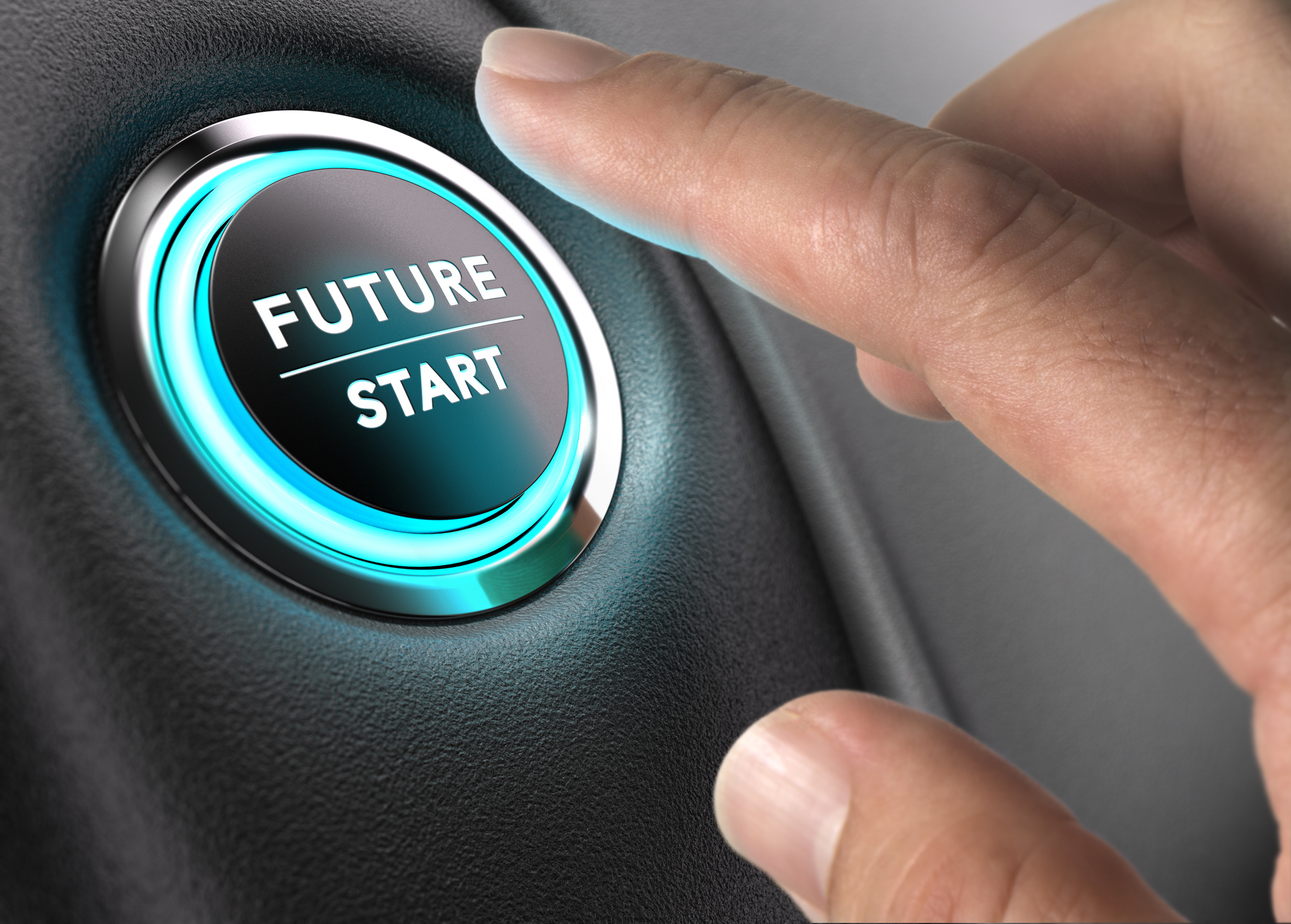 Getty - start future advice tips improve plan retirement.jpg A finger is about to push a button labeled Future and Start.