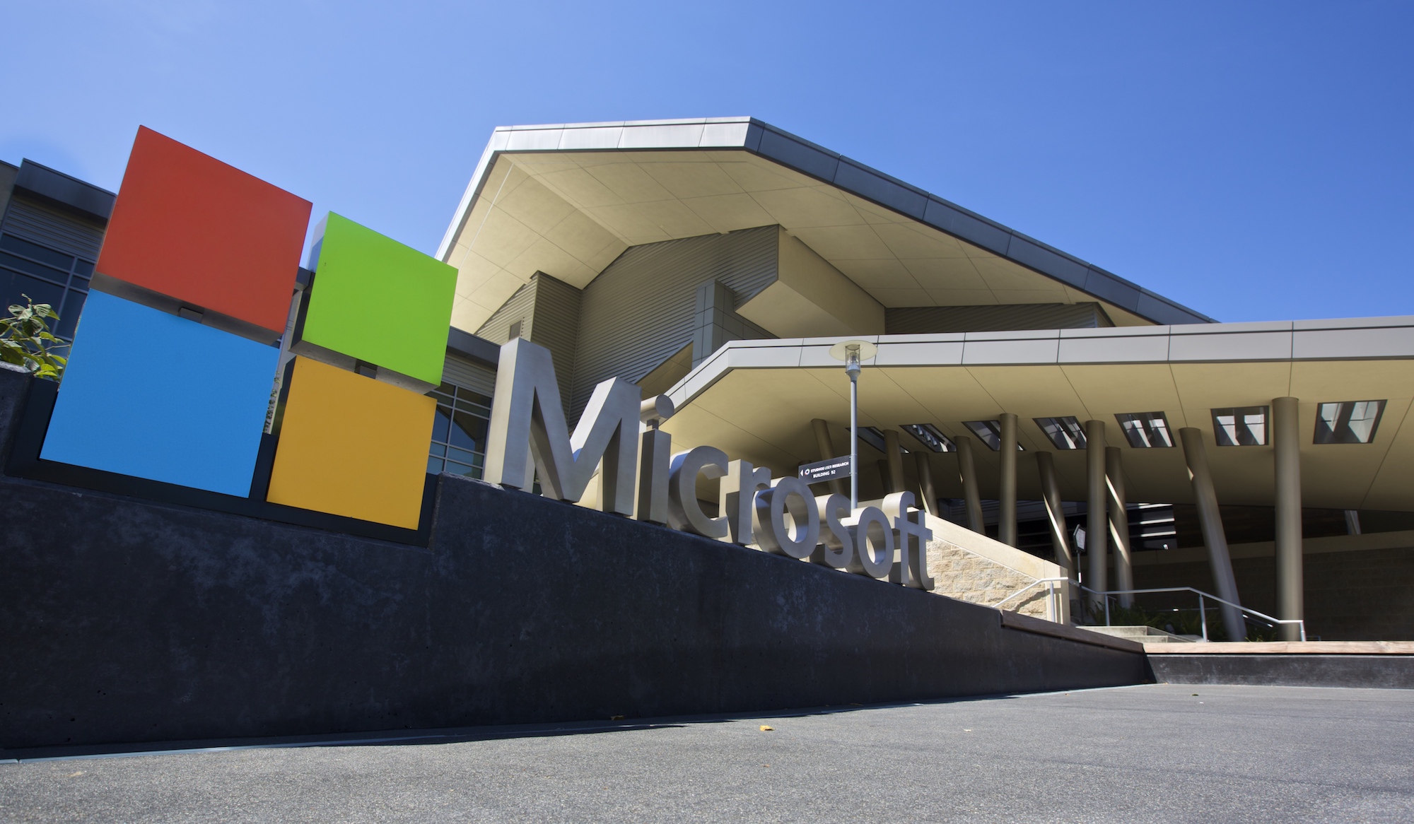 The Microsoft campus. The Microsoft campus.