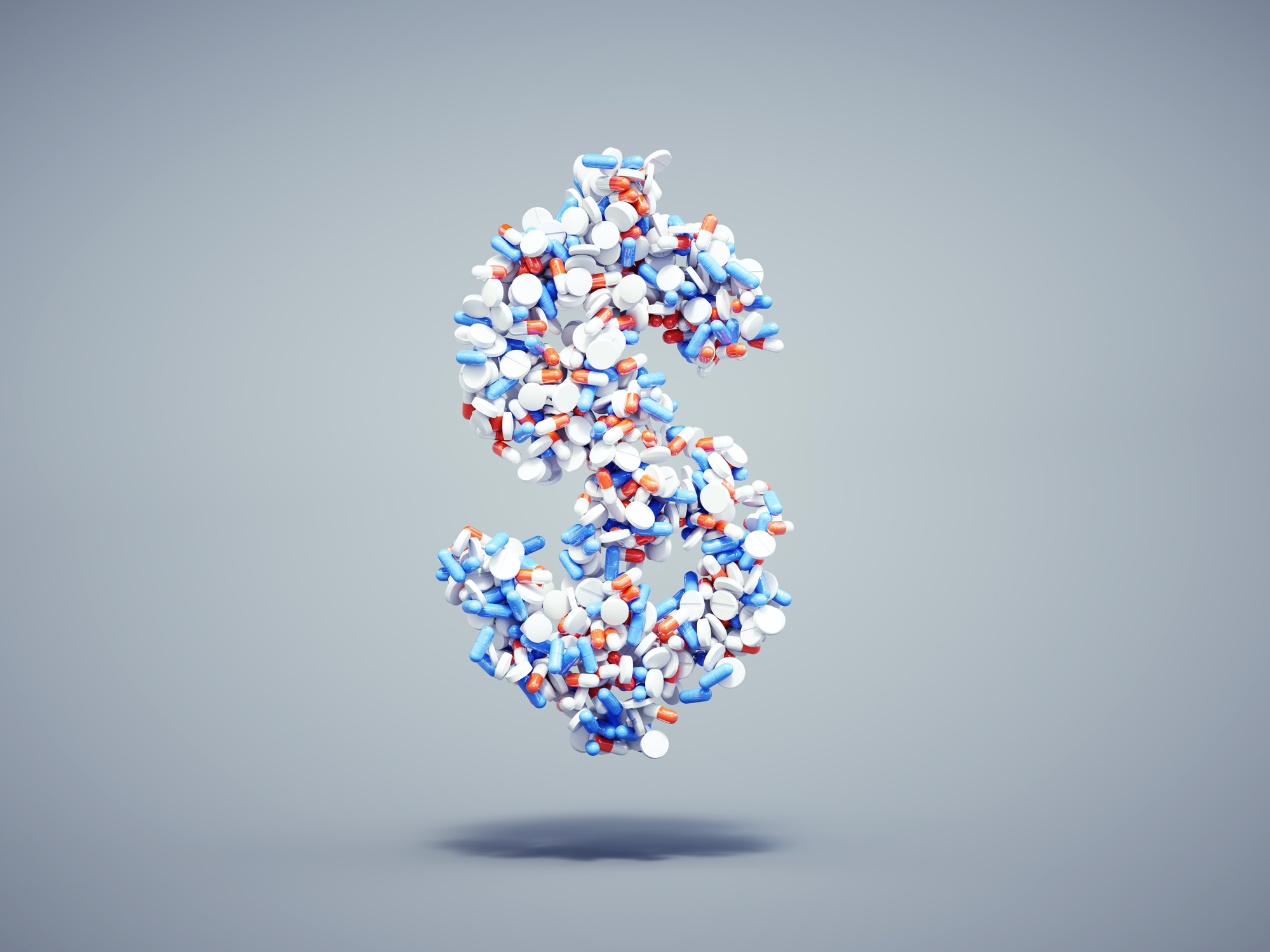 Pills-in-a-dollar-sign.jpg Pills in the form of a dollar sign.