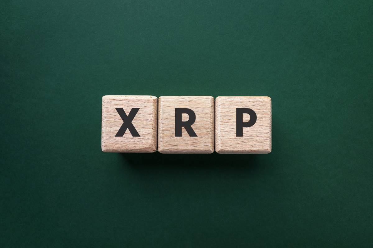 Ripple_XPR_Cryptocurrency_Image_1200x800 Wooden blocks that spell out XRP, which is the Ripple cryptocurrency.