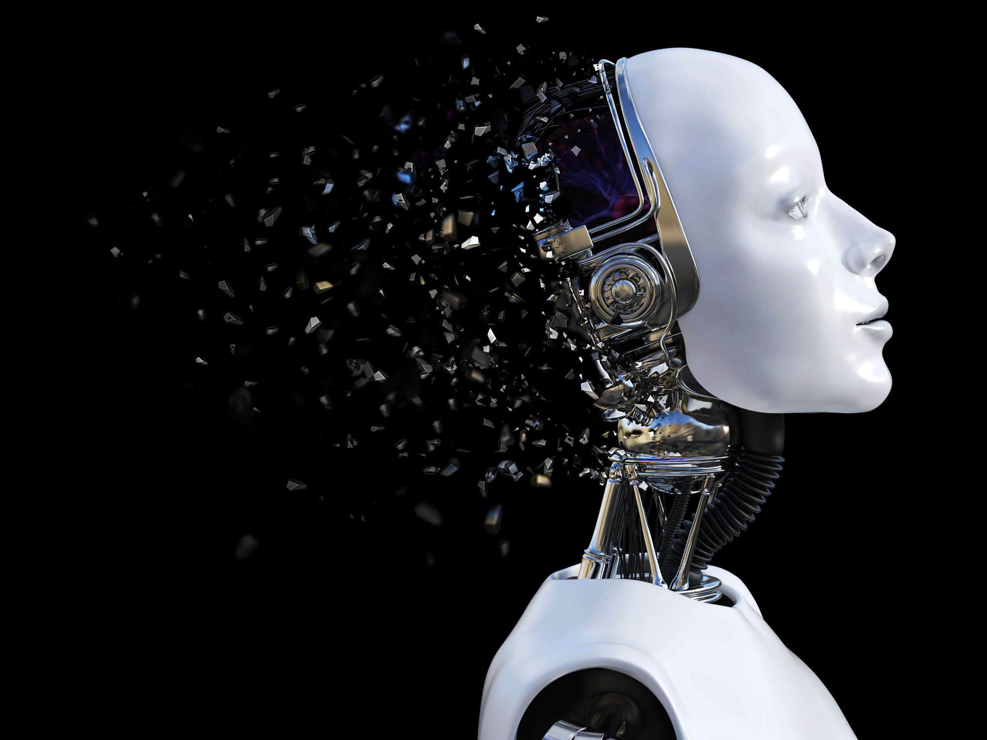 AI robot An AI robot.