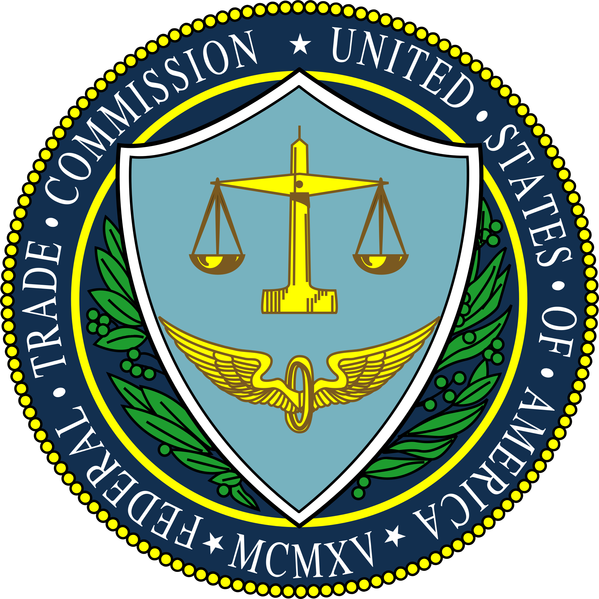 Seal of the Federal Trade Commission The official seal of the Federal Trade Commission (FTC).