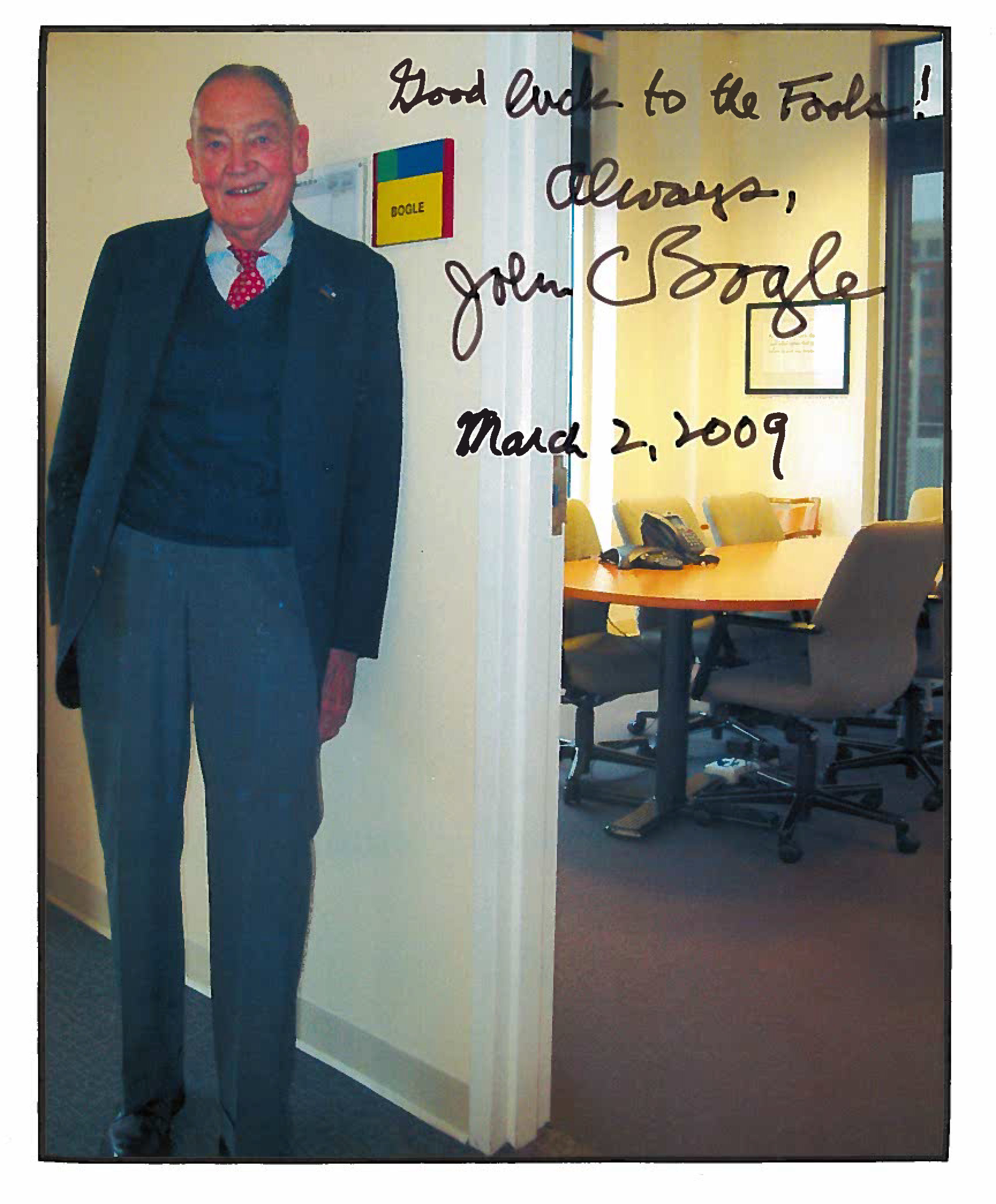 Jack Bogle at Motley Fool