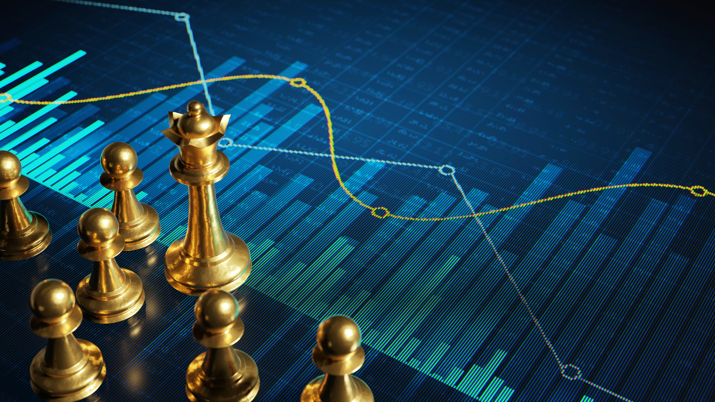 chess pieces - stock market strategy