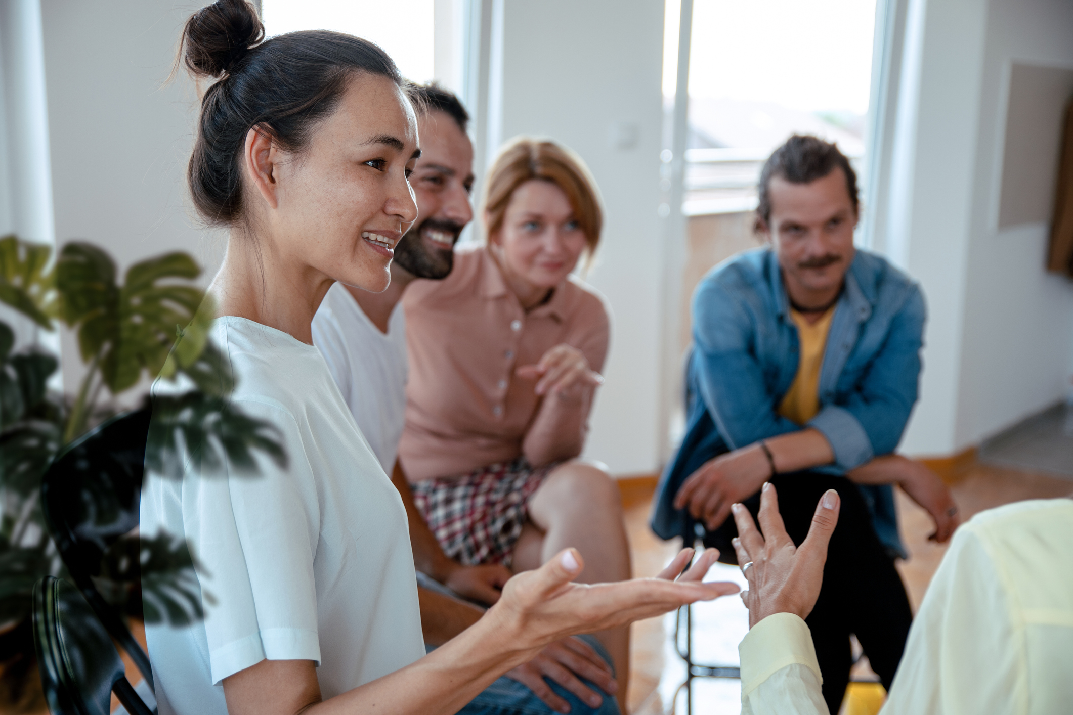 diverse-group-support-talking