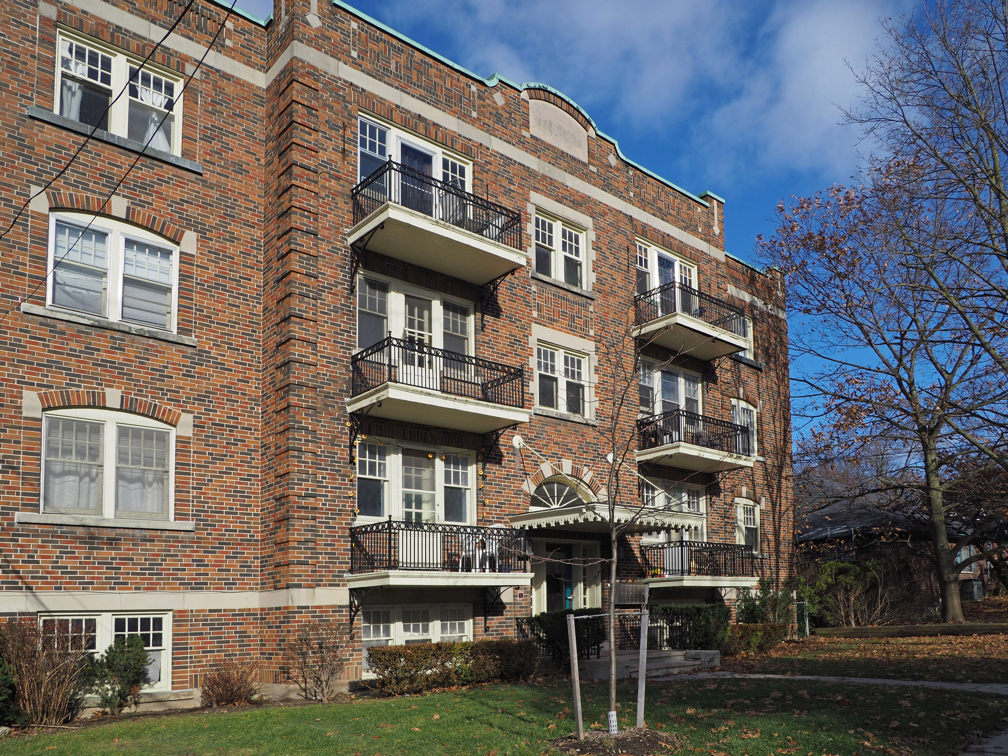 older apartment building