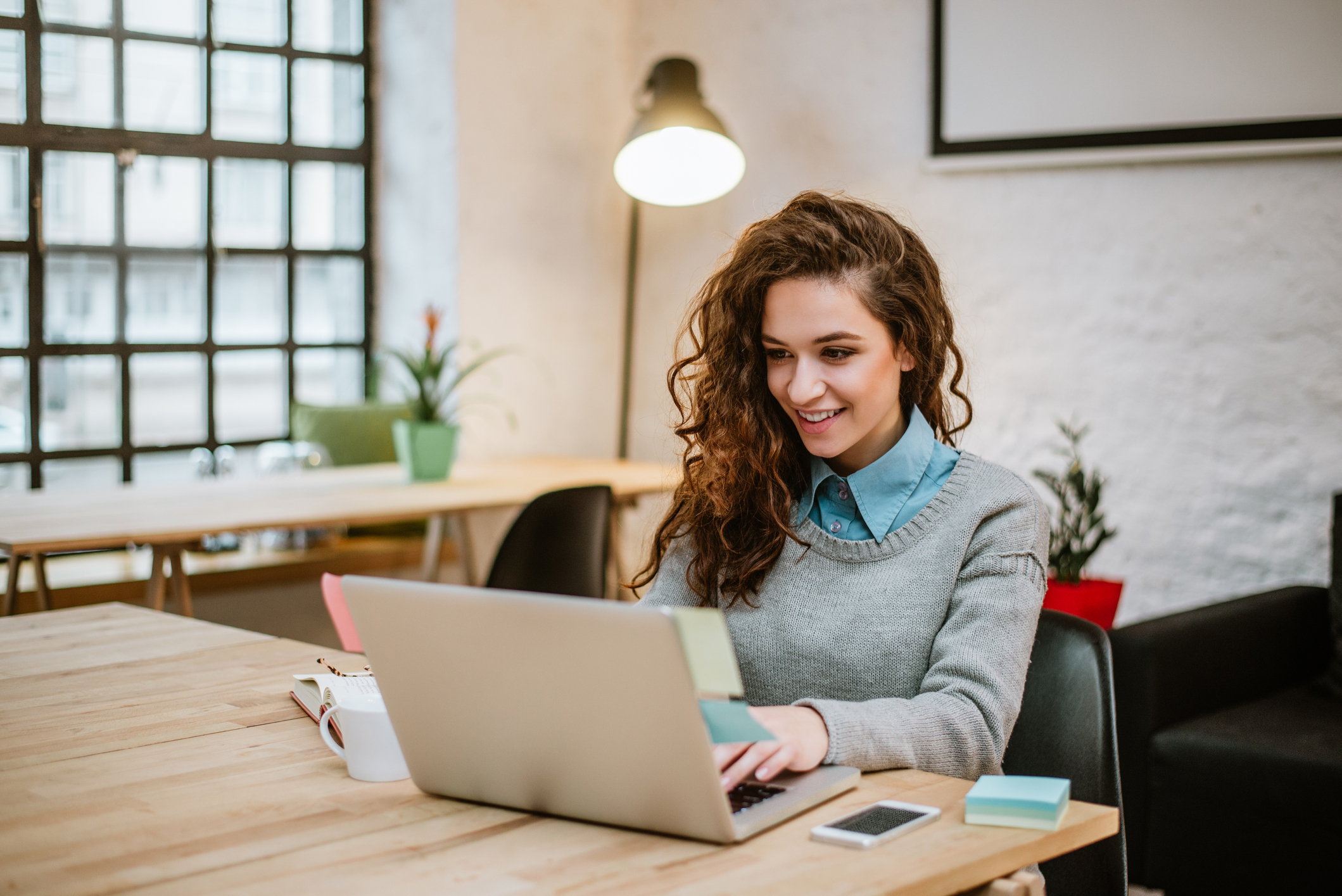 Person at laptop
