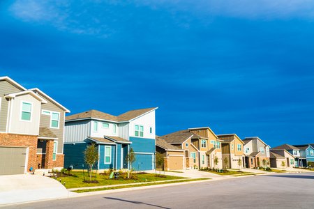 suburban neighborhood in Austin