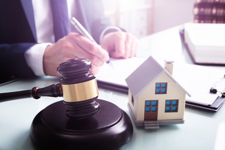 businessperson with gavel