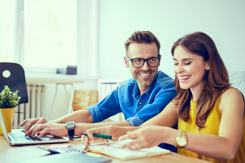 couple discussing finances