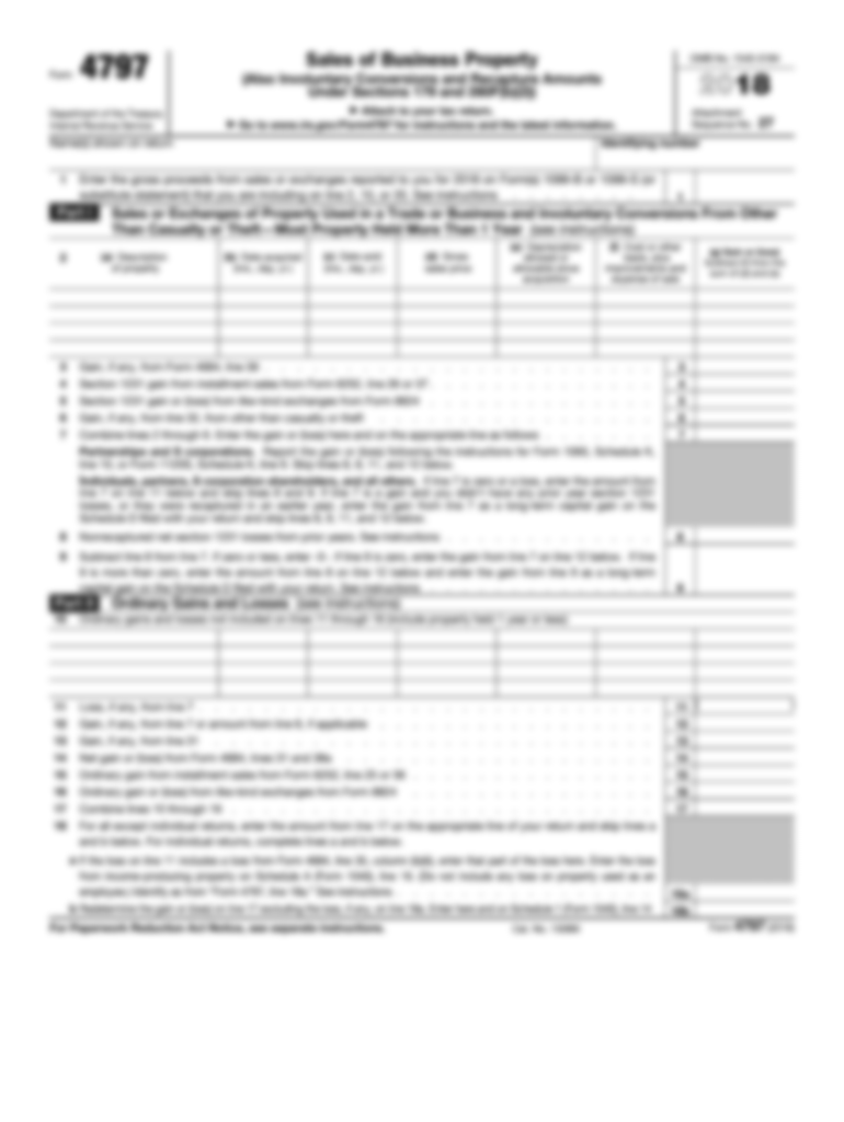 conversion of rental to investment property form