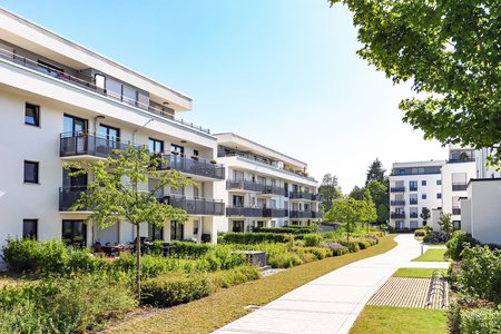 apartment buildings exterior