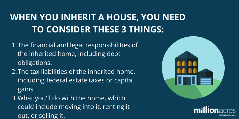 inherit a house