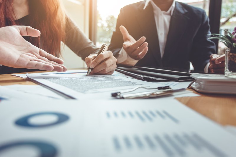 chart signing contract mortgage