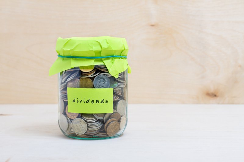 coin jar towards dividends