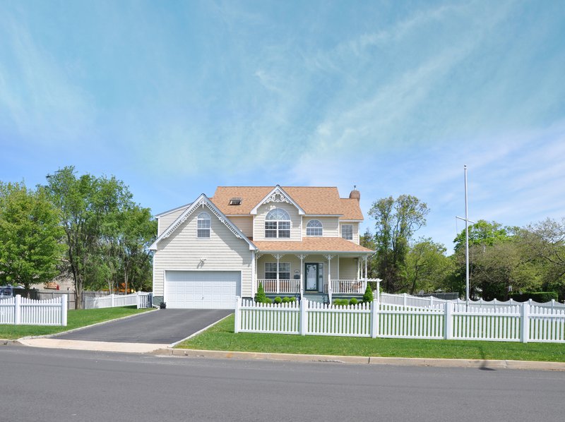 house with fence and porch