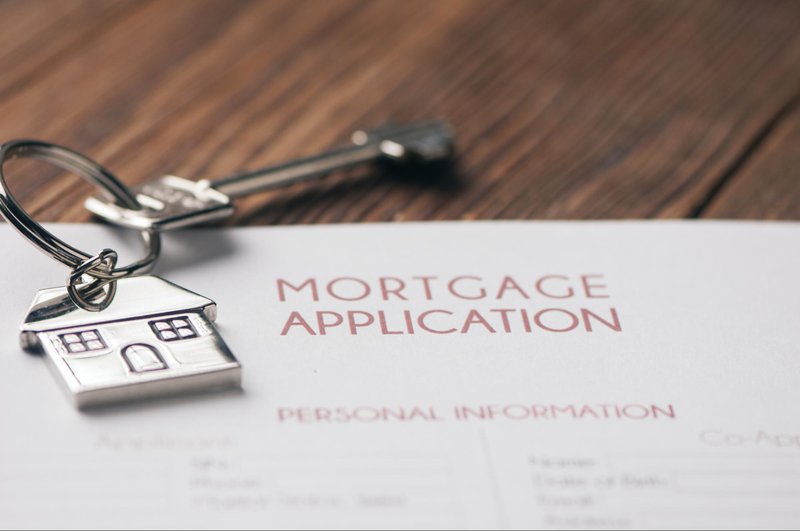 Mortgage application with keys