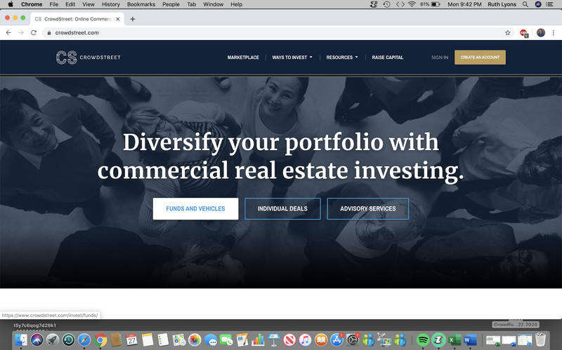 Crowdstreet screenshot