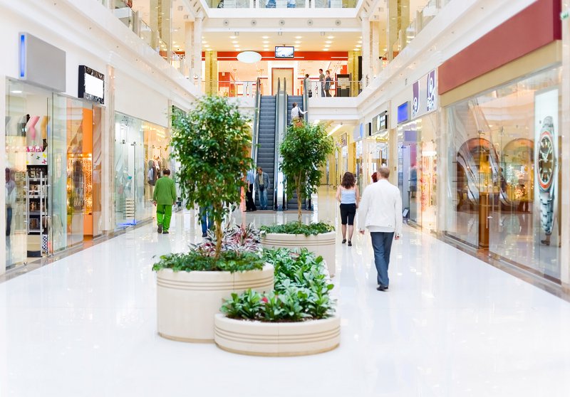 Mall interior