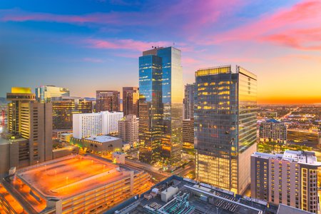 Phoenix city view