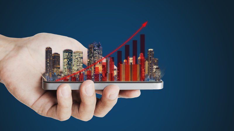 phone city investment graph