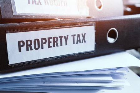 property tax labeled binder