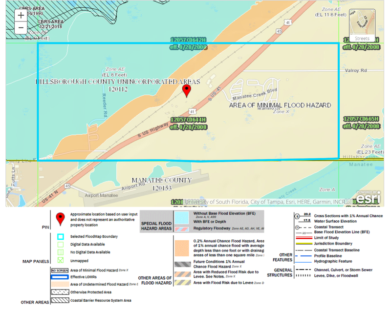 search flood zone by address