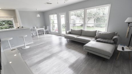 rental property living room